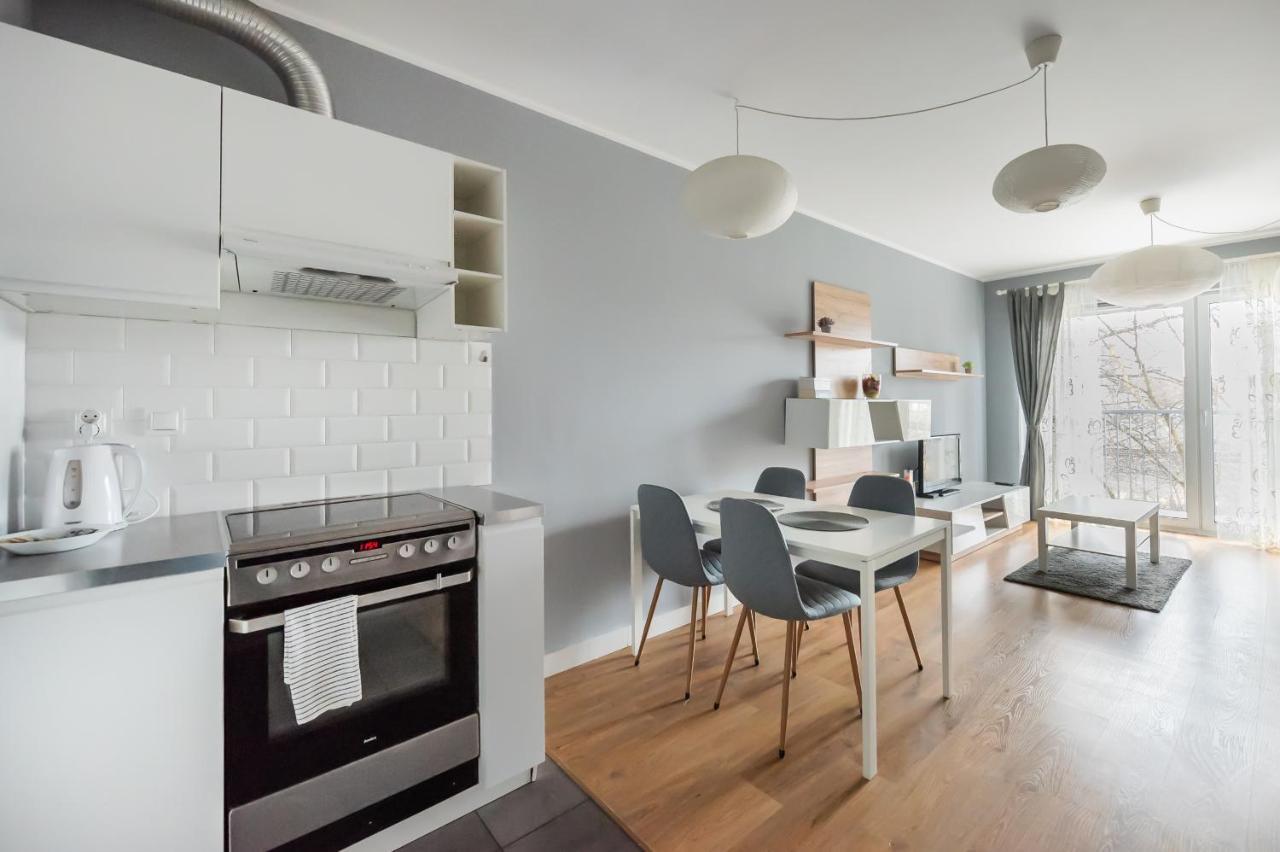 Metro Mlynow Silver Apartment Varšava Exteriér fotografie