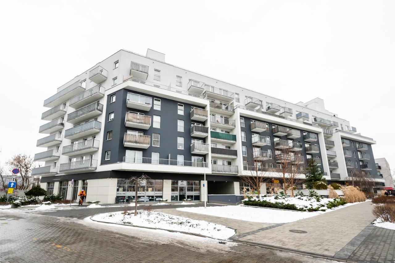 Metro Mlynow Silver Apartment Varšava Exteriér fotografie